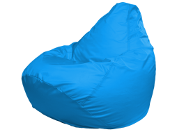 Кресло-мешок FLAGMAN Груша Мега голубой 