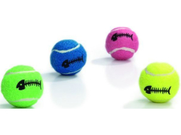 Игрушка для кошек BEEZTEES Теннисный мяч с колокольчиком d 4 см (8712695093855)