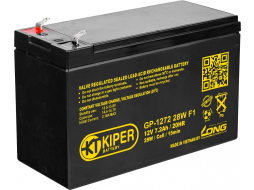 Аккумулятор для ИБП KIPER GP-1272 28W 
