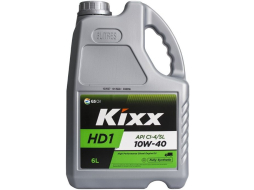 Моторное масло 10W40 полусинтетическое KIXX HD1