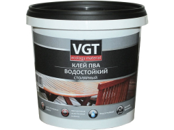 Клей ПВА столярный VGT водостойкий 1 кг