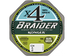 Леска плетеная KONGER Braider X4