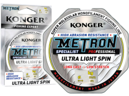 Леска монофильная KONGER Metron Specialist Pro Ultra Light Spin