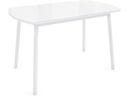 Стол кухонный LISTVIG Винер G белый 120-152x70х75 см 