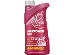 Масло трансмиссионное 75W140 синтетическое MANNOL Maxpower 4x4
