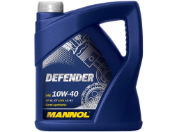 Моторное масло 10W40 полусинтетическое MANNOL 7507 Defender 4 л 