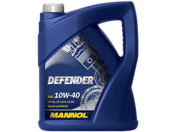 Моторное масло 10W40 полусинтетическое MANNOL 7507 Defender 5 л 