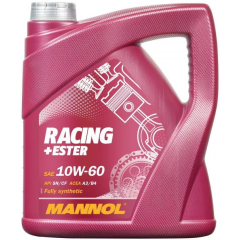 Моторное масло 10W60 синтетическое MANNOL Racing+Ester 4 л 