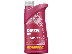 Моторное масло 5W30 синтетическое MANNOL Diesel TDI