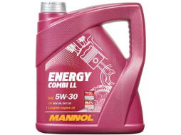 Моторное масло 5W30 синтетическое MANNOL Energy Combi LL