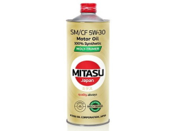 Моторное масло 5W30 синтетическое MITASU Moly-Trimer SM/CF 1 л 