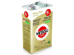 Моторное масло 5W30 синтетическое MITASU Moly-Trimer SM/CF 5 л 