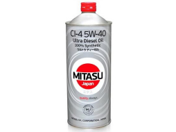 Моторное масло 5W40 синтетическое MITASU Ultra Diesel CI-4 1 л 