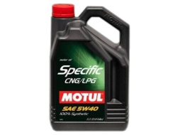 Моторное масло 5W40 синтетическое MOTUL Specific CNG/LPG 5 л 