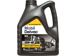 Моторное масло 15W40 полусинтетическое MOBIL Delvac MX 4 л 