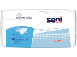 Подгузники для взрослых SENI Super 4 Extra Large 130-170 см