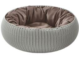 Лежанка для животных CURVER Knit Cozy Pet Bed-Foggry 54×54×20,2 см 