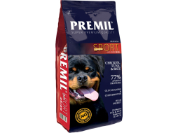 Сухой корм для собак PREMIL Super Sport 15 кг 