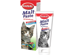 Добавка для кошек SANAL Malt Paste Выведение шерсти