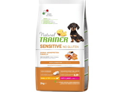 Сухой корм для щенков TRAINER Natural Sensitive No Gluten Mini Puppy&Junior