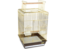 Клетка для птиц TRIOL 1038AG золото 47,5×47,5×86 см 