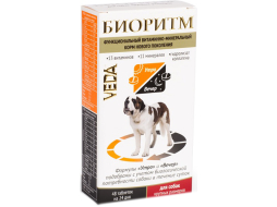 Витамины для собак крупных пород VEDA Биоритм 48 штук (4605543006883)