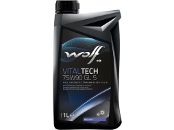 Масло трансмиссионное 75W90 синтетическое WOLF VitalTech