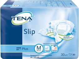 Подгузники для взрослых TENA Slip Plus 2 Medium 70-110 см