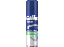 Гель для бритья GILLETTE Sensitive Skin С алоэ 200 мл 