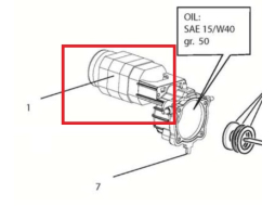 Двигатель для мойки высокого давления ECO HPW-1419, 1521S 