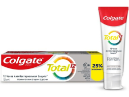 Зубная паста COLGATE Total 12 Чистая мята