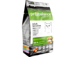 Сухой корм для кошек PROBALANCE Sensitive курица и рис 1,8 кг (4640011981941)