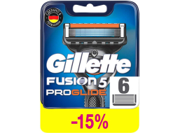 Кассеты сменные GILLETTE Fusion5 ProGlide 6 штук (7702018365937)