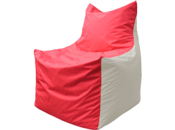 Кресло-мешок FLAGMAN Fox красный/белый 