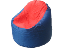 Кресло-мешок FLAGMAN Bravo синий/красный 