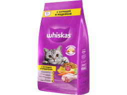 Сухой корм для кошек WHISKAS Вкусные подушечки