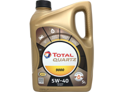 Моторное масло 5W40 синтетическое TOTAL Quartz 9000