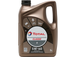 Моторное масло 5W40 синтетическое TOTAL Classic 5 л 