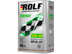 Моторное масло 10W40 полусинтетическое ROLF Energy