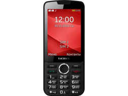 Мобильный телефон TEXET TM-308 Black-red