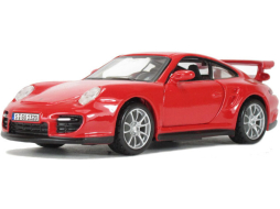 Масштабная модель автомобиля BBURAGO Стрит Файер Порше 911 GT 1:32 Red 