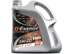 Моторное масло 5W20 синтетическое G-ENERGY Synthetic Far East