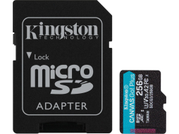 Карта памяти KINGSTON MicroSD Canvas Go! Plus