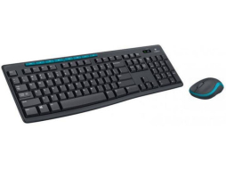 Комплект беспроводной клавиатура и мышь LOGITECH Wireless Desktop MK275 