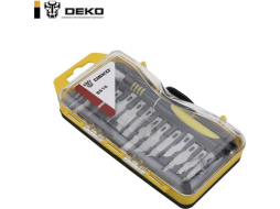 Набор нож-скальпель для точных работ с лезвиями DEKO BS16 SET16 16 предметов 