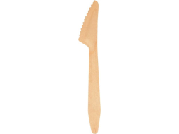 Ножи столовые одноразовые деревянные ABENA Gastro-line 100 штук 