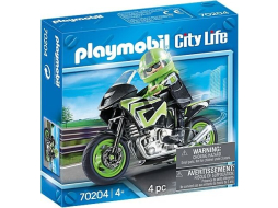 Конструктор PLAYMOBIL City Life Мотоцикл 