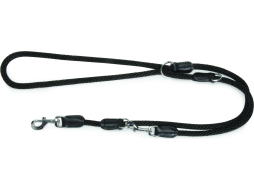 Поводок-перестежка для собак CAMON Веревка 19 мм 2 м черный 