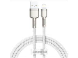 Кабель BASEUS Cafule Series Metal Data Cable USB to IP White 