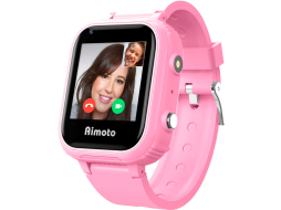 Умные часы детские Кнопка жизни AIMOTO Pro 4G Pink 